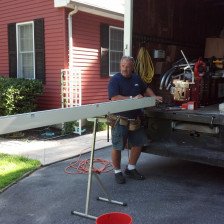 Seamless Gutters Made onsite2